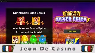 Icône de la fente EggLink Silver Pride Slot