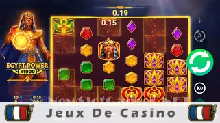Icône de la fente Egypt Power x1000 Slot