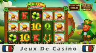 Icône de la fente Emerald King Wheel of Wealth Slot