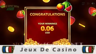 Icône de la fente The Epic Win x125 Slot