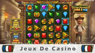 Icône de la fente Escape the Pyramid – Fire & Ice Slot