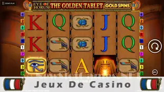 Icône de la fente Eye of Horus The Golden Tablet Gold Spins Slot