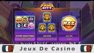 Icône de la fente Fang City Slot
