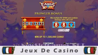 Icône de la fente Fangs & Fire Slot