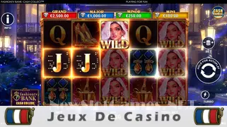 Icône de la fente FashionTV Bank Cash Collect Slot