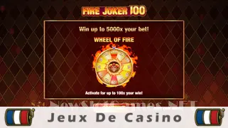 Icône de la fente Fire Joker 100 Slot