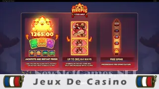 Icône de la fente Fire Pig Push Ways Slot