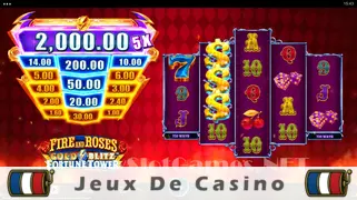 Icône de la fente Fire and Roses Gold Blitz Fortune Tower Slot