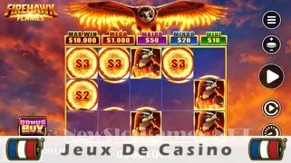 Icône de la fente Firehawk Flames Slot
