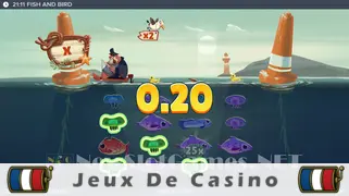 Icône de la fente Fish and Bird Slot
