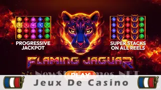 Icône de la fente Flaming Jaguar Slot