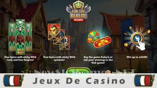 Icône de la fente For The Realm Deluxe Slot