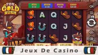 Icône de la fente Fox Gold Rush Slot