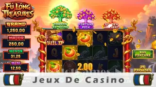 Icône de la fente Fu Long Treasures Slot