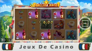 Icône de la fente Gallina Race Slot