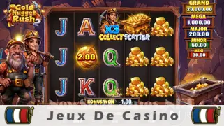 Icône de la fente Gold Nugget Rush 2 Slot