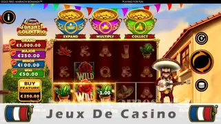 Icône de la fente Gold Trio Mariachi Bonanza Slot
