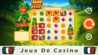 Icône de la fente Golden Penny x1000 Slot