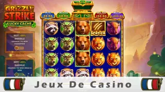 Icône de la fente Grizzly Strike Lucky Cache Slot