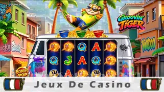 Icône de la fente Groovin Tiger Slot