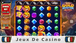 Icône de la fente Guss Gold Gemstone Blast Slot