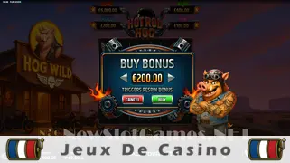 Icône de la fente Hot Rod Hog Slot