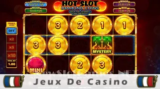 Icône de la fente Hot Slot Diamond Coins Slot
