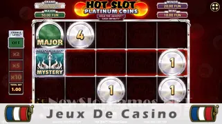 Icône de la fente Hot Slot Platinum Coins Slot