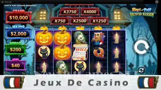 Icône de la fente Huff N Puff Haunted Mansion Slot