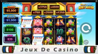 Icône de la fente Huff N Puff Money Mansion Slot