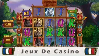 Icône de la fente Indiana Wolf Slot