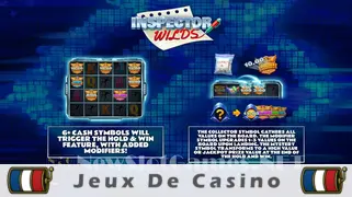 Icône de la fente Inspector Wilds Slot