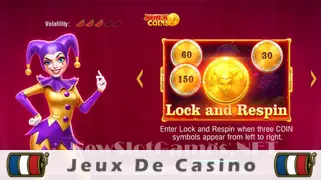 Icône de la fente Joker Coins Hit The Cash Slot