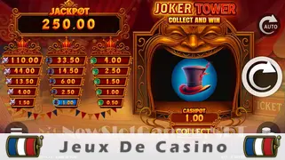 Icône de la fente Joker Tower Collect and Win Slot