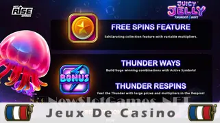 Icône de la fente Juicy Jelly Thunder Ways Slot