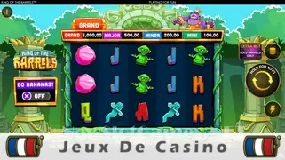 Icône de la fente King of the Barrels Slot