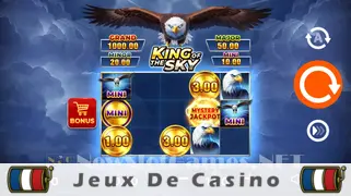 Icône de la fente King of the Sky Hit the Bonus Slot