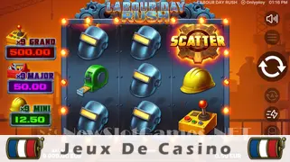 Icône de la fente Labour Day Rush Slot