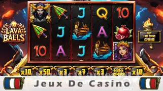Icône de la fente Lava Balls Slot