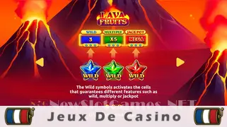 Icône de la fente Lava Fruits Slot