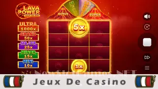 Icône de la fente Lava Power Hold the Spin Slot