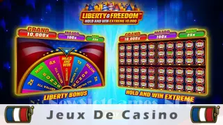 Icône de la fente Liberty and Freedom Hold and Win Extreme 10,000 Slot