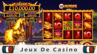 Icône de la fente Lion Link Horse Slot