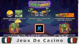 Icône de la fente Lock Breakers - Goblin Bros Slot
