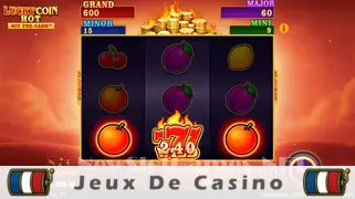 Icône de la fente Lucky Coin HOT Slot