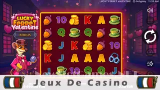 Icône de la fente Lucky Ferret Valentine Slot