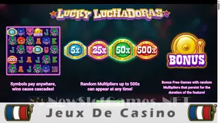 Icône de la fente Lucky Luchadoras Slot