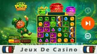 Icône de la fente Lucky Pots x1000 Slot