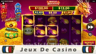 Icône de la fente Magic Rockets Dragon Slot
