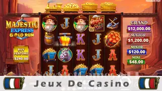 Icône de la fente Majestic Express Gold Run Slot